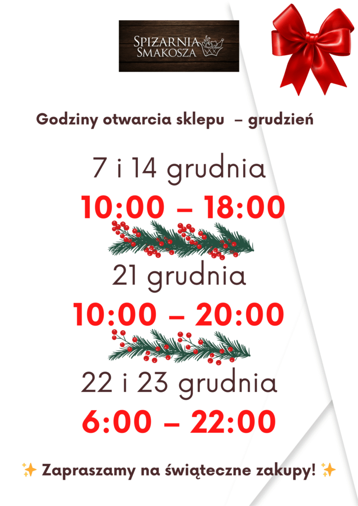 Grudniowe zakupy bez stresu!